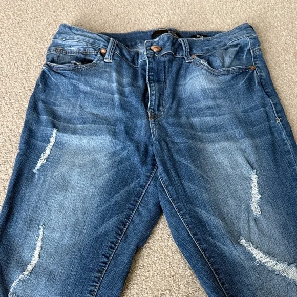 1822 Denim Blue Ankle & Cropped Jeans - Picture 3 of 5